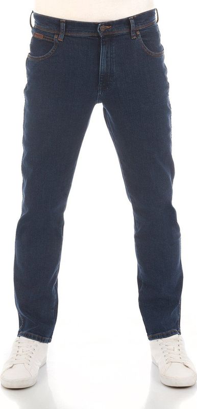 Wrangler - Texas Slim Stretch - Jeansbroek - Blauw - Slim Fit