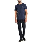 Jeans - Effen - Denim - Rinsed/dark Washed - Regular Fit