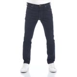 Jeans - Effen - Denim - Rinsed/dark Washed - Regular Fit