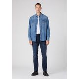 Wrangler Herren Jeans Texas Slim Fit Jeanshose, Bruised River, 32W / 30L