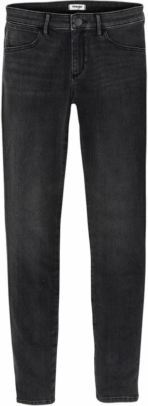 Skinny jeans, standaard taille WRANGLER. Denim materiaal. Maten Maat 25 (US) - Lengte 32. Blauw kleur