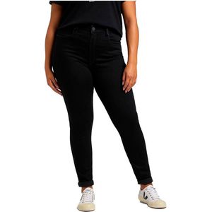 Lee Super High Scarlett Spijkerbroek Zwart Vrouw