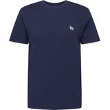 T-shirt Heren L Lee Ronde hals Korte mouw Navy 100 Katoen