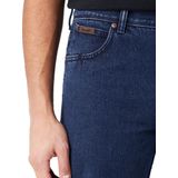 Wrangler Heren Jeans Broeken Texas regular/straight Fit Blauw Volwassenen