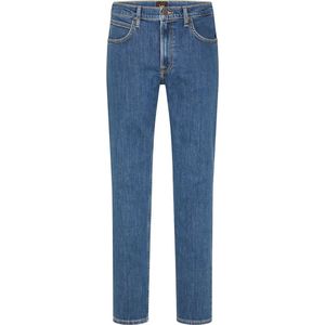 Lee Heren Jeans Broeken BROOKLYN STRAIGHT regular/straight Fit Blauw Volwassenen