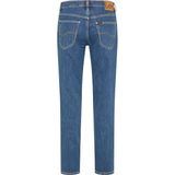 Lee Brooklyn Straight Mid Stonewash Classic Straight Jeans-Heren