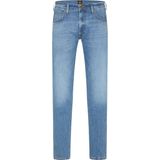 Lee Heren Jeans Broeken LUKE slim Fit Blauw Volwassenen