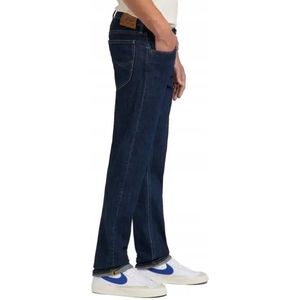 Jeans - Antiek Zilver - Leren Lee - Rechte Snit