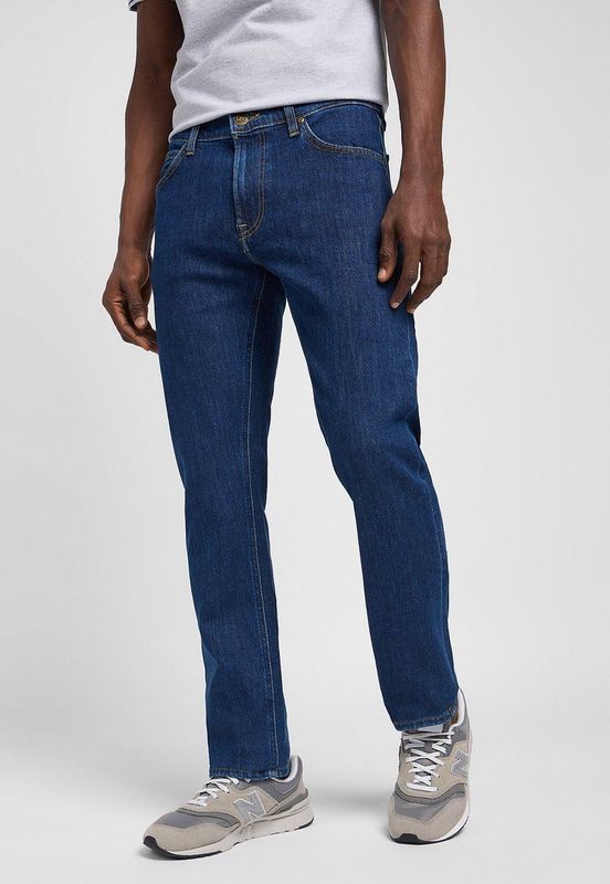 Lee Heren Jeans Broeken DAREN ZIP FLY regular/straight Fit Blauw Volwassenen