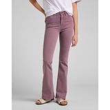 LEE - Breese Purple Rain - Dames Flared Jeans - Paars - Katoen