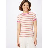 Lee - Stripe Tee shirt - Curry - Gemengde Kleuren - Korte Mouw