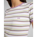 Lee - Stripe Tee - T-shirt - Gemengde Kleuren - Katoen