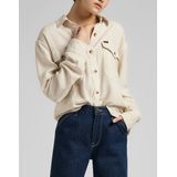 LEE - Two Pocket Blouse - Ecru - Viscose - Korte Lengte