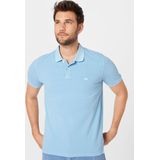 Lee - Garment Dye Poloshirt - Groen - Katoen