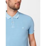 Lee - Garment Dye Poloshirt - Groen - Katoen