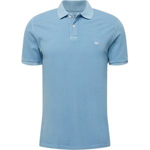 Lee - Garment Dye Poloshirt - Groen - Katoen