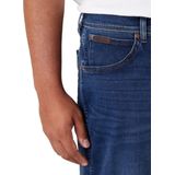 Wrangler Heren Jeans Broeken TEXAS SLIM slim Fit Blauw Volwassenen