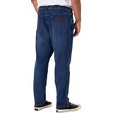 Wrangler Heren Jeans Broeken TEXAS SLIM slim Fit Blauw Volwassenen
