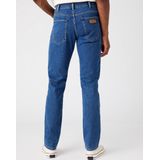 Wrangler - Greensboro - Jeans - Blauw - Katoen