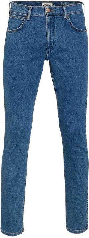 Wrangler - Greensboro - Jeans - Blauw - Katoen