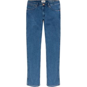 Wrangler - Greensboro - Jeans - Blauw - Katoen
