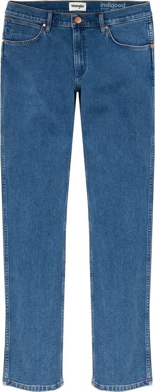 Wrangler - Greensboro - Jeans - Blauw - Katoen