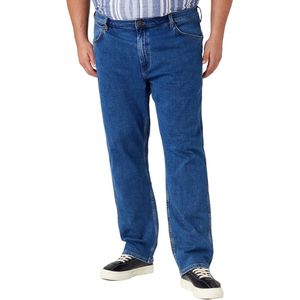 Wrangler - Greensboro - Jeans - Blauw - Katoen