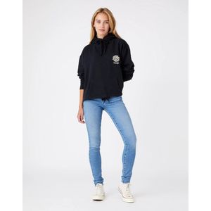 Wrangler High Rise Skinny Spijkerbroek Blauw Vrouw