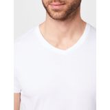 Lee Twin T-shirt Met Korte Mouwen En V-hals 2 Eenheden Zwart L Man