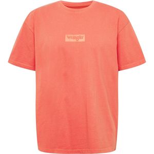 Wrangler - Logo T-shirt - Korte Mouwen - Zwart - 100% Polyester