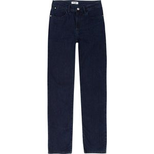 Wrangler Straight Blue Black Straight Jeans-Dames