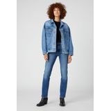 WRANGLER Straight Jeans - Blauw - Katoen