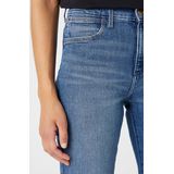 WRANGLER Straight Jeans - Blauw - Katoen