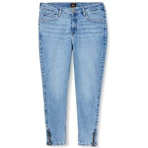 Lee Scarlett jeans met hoge rits voor dames, Gedeeltelijk bewolkt, PARTLY CLOUDY