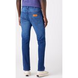 Wrangler - Greensboro - Jeans - Blauw - 71% BCI-Katoen, 20% Katoen na Consumptie, 7% Gerecycled Polyester, 2% Elastaan