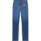 Wrangler - Greensboro - Jeans - Blauw - 71% BCI-Katoen, 20% Katoen na Consumptie, 7% Gerecycled Polyester, 2% Elastaan