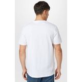 Wrangler Herenshirt, wit, 3XL Grote maten