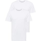 Wrangler Herenshirt, wit, 3XL Grote maten