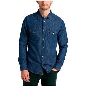 Lee Heren Regular Western Shirt, mid stone, L