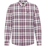 Lee - Button Down - Overhemd - Beet - Velvet