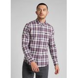 Lee - Button Down - Overhemd - Beet - Velvet