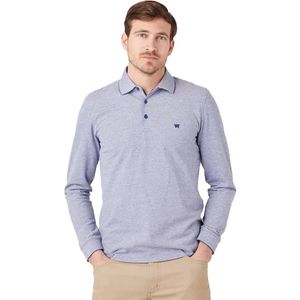 Wrangler - REFINED POLO - Blauw - Polo