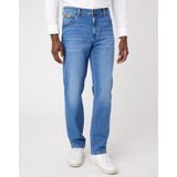 Wrangler - Texas-Fit Jeans - Blauw - Katoen