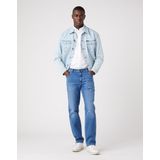 Wrangler - Texas-Fit Jeans - Blauw - Katoen