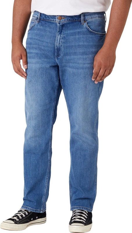 Wrangler Greensboro New Favorite Regular Straight Jeans-Heren