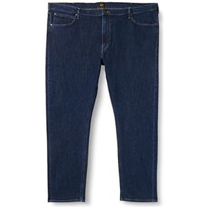 Lee Herenjeans met ritssluiting, regular straight fit, rechte pijp, Deep Dark Stone, 44W / 32L