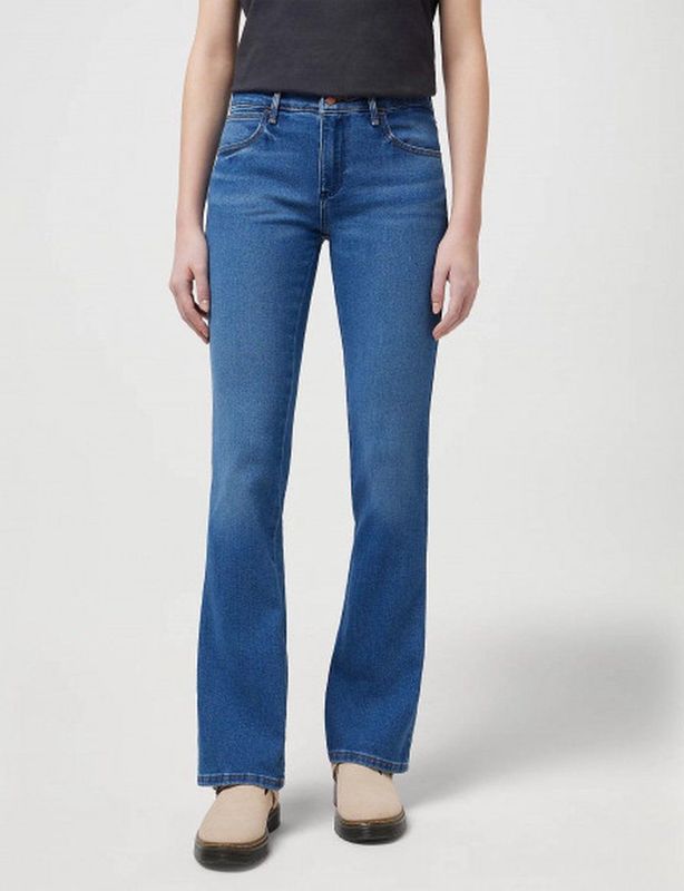 WRANGLER Jeans 'BOOTCUT'  blauw denim