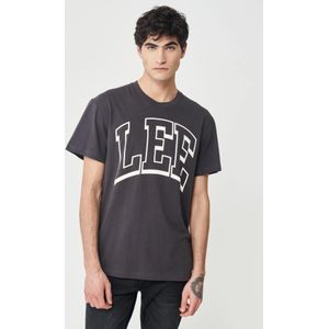 LEE - Varsity - T-shirt - Wit - Katoen - Korte Mouwen