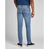Lee - Luke Fresh Mid Worn In - Jeans - 99% Katoen, 1% Elastaan
