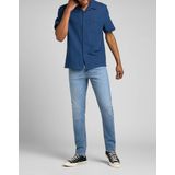 Lee - Luke Fresh Mid Worn In - Jeans - 99% Katoen, 1% Elastaan